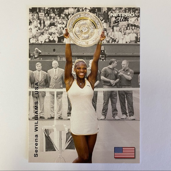Netpro Other Serena Williams Rookie Card Poshmark